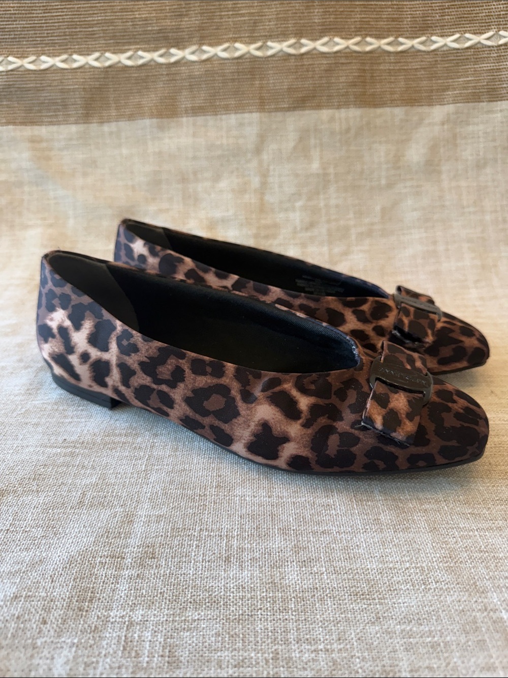Anne Klein Willow Ballet Leopard Chic Flats - 7